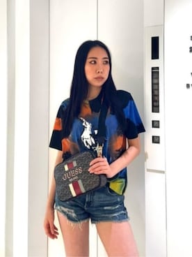 GUESS JAPANさん（レディース・160cm）の夏コーディネート