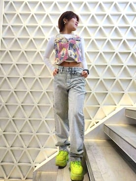 GUESS JAPANさん（レディース・160cm）の春コーディネート