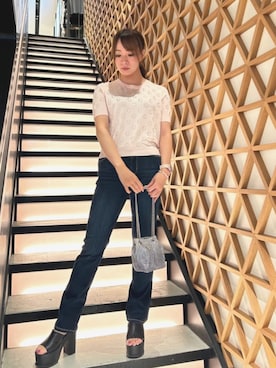 GUESS JAPANさん（レディース・161cm）の夏コーディネート