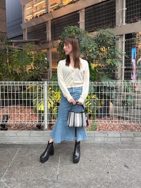 GUESS JAPANさん（レディース・161cm）の秋コーディネート