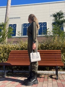 GUESS JAPANさん（レディース・157cm）の冬コーディネート