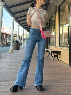 GUESS JAPANさん(レディース・155cm)の春コーディネート