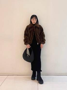 GUESS JAPANさん（レディース・159cm）の冬コーディネート