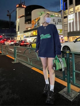 GUESS JAPANさん（レディース・155cm）の秋コーディネート