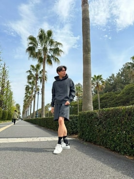 GUESS JAPANさん（メンズ・174cm）の春コーディネート