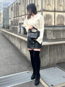 GUESS JAPANさん（レディース・165cm）の冬コーディネート