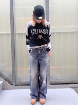 GUESS JAPANさん（レディース・163cm）の夏コーディネート