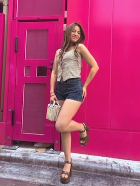 GUESS JAPANさん(レディース・161cm)の夏コーディネート