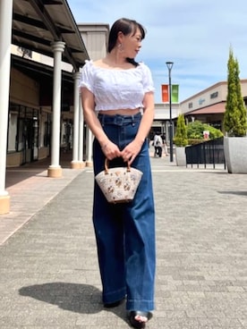 GUESS JAPANさん（レディース・151cm）の夏コーディネート