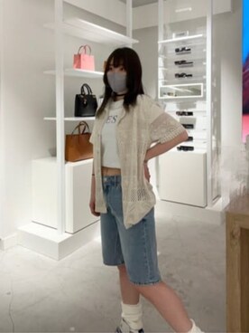 GUESS JAPANさん（レディース・162cm）の春コーディネート