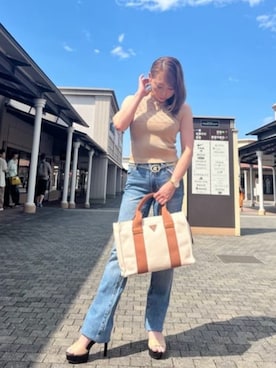 「Guess（ゲス）のアイテム（その他トップス）」を使った、GUESS JAPANさん（レディース・150cm）の夏コーディネート