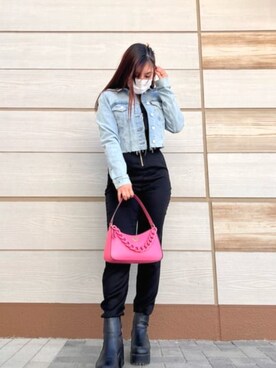 GUESS JAPANさん（レディース・155cm）の春コーディネート