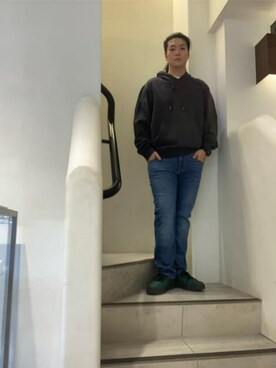 GUESS JAPANさん（メンズ・178cm）の秋コーディネート