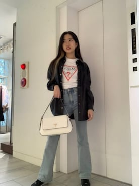 GUESS JAPANさん（レディース・161cm）の秋コーディネート