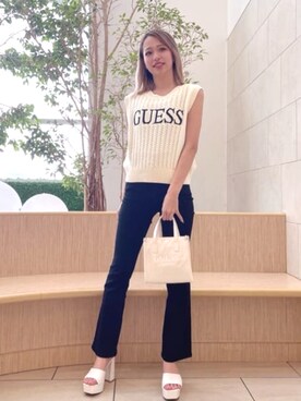 GUESS JAPANさん（レディース・155cm）の春コーディネート
