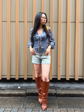 GUESS JAPANさん（レディース・160cm）の秋コーディネート