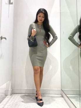 GUESS JAPANさん（レディース・163cm）の春コーディネート