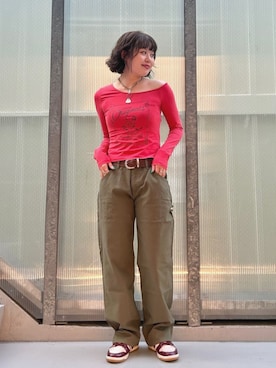 GUESS JAPANさん（レディース・165cm）の夏コーディネート