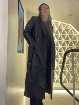 「Guess（ゲス）のアイテム（その他アウター）」を使った、GUESS JAPANさん（メンズ・178cm）の秋コーディネート