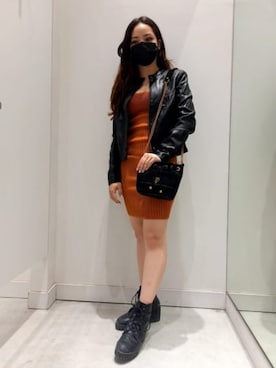 GUESS JAPANさん（レディース・154cm）の冬コーディネート