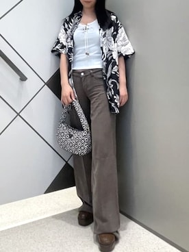 GUESS JAPANさん（レディース・159cm）の夏コーディネート