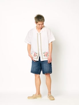 GUESS JAPANさん（メンズ・174cm）の夏コーディネート