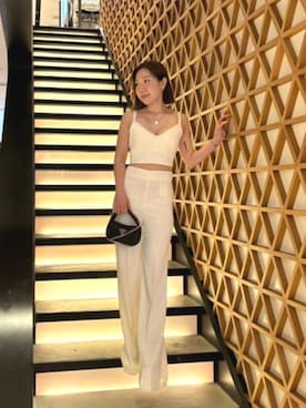 「Guess（ゲス）のアイテム（その他トップス）」を使った、GUESS JAPANさん（レディース・155cm）の夏コーディネート