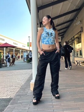 GUESS JAPANさん（レディース・162cm）の春コーディネート