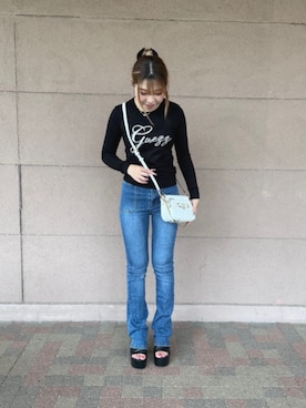 GUESS JAPANさん（レディース・157cm）の秋コーディネート