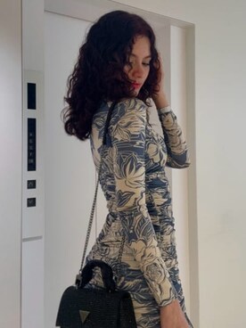 GUESS JAPANさん（レディース・170cm）の春コーディネート