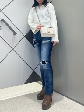 GUESS JAPANさん（レディース・159cm）の秋コーディネート