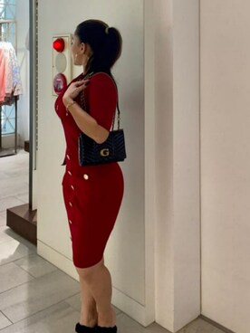 「Guess（ゲス）のアイテム（アクセサリー）」を使った、GUESS JAPANさん（レディース・147cm）の秋コーディネート