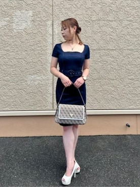 「Guess（ゲス）のアイテム（ワンピース）」を使った、GUESS JAPANさん（レディース・150cm）の夏コーディネート