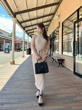 「Guess（ゲス）のアイテム（ワンピース）」を使った、GUESS JAPANさん（レディース・150cm）の夏コーディネート