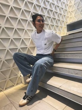 GUESS JAPANさん（レディース・169cm）の春コーディネート