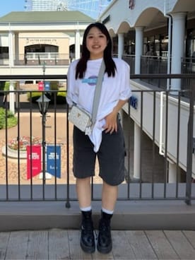 GUESS JAPANさん（レディース・156cm）の夏コーディネート