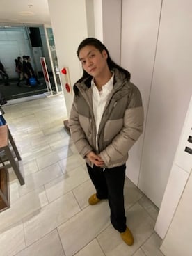 「大人カジュアルコーデ」｜「アイテム（ジャケット/アウター）」を使った、GUESS JAPANさん（メンズ・178cm）の秋コーディネート