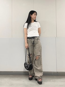 GUESS JAPANさん（レディース・159cm）の夏コーディネート