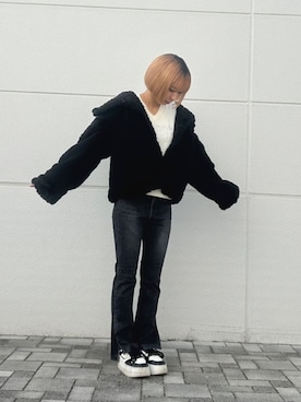 GUESS JAPANさん（レディース・159cm）の秋コーディネート