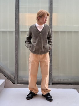 「アイテム（アンダーウェア）」を使った、GUESS JAPANさん（メンズ・165cm）の秋コーディネート