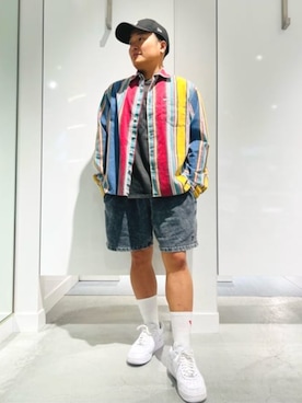 GUESS JAPANさん(メンズ・163cm)の春コーディネート