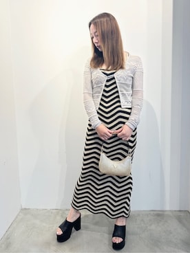 GUESS JAPANさん（レディース・161cm）の夏コーディネート