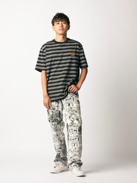 GUESS JAPANさん（メンズ・174cm）の秋コーディネート