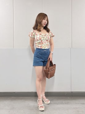 GUESS JAPANさん（レディース・152cm）の夏コーディネート