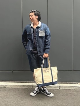 GUESS JAPANさん（メンズ・178cm）の秋コーディネート