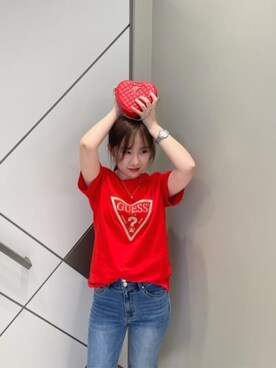 GUESS JAPANさん（レディース・152cm）の春コーディネート