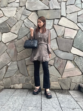 GUESS JAPANさん（レディース・163cm）の秋コーディネート