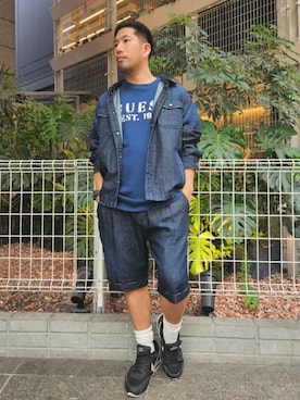 GUESS JAPANさん（メンズ・170cm）の夏コーディネート