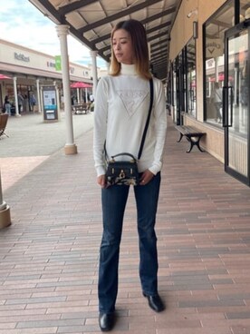 GUESS JAPANさん（レディース・163cm）の冬コーディネート