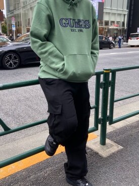 GUESS JAPANさん(メンズ・164cm)の冬コーディネート